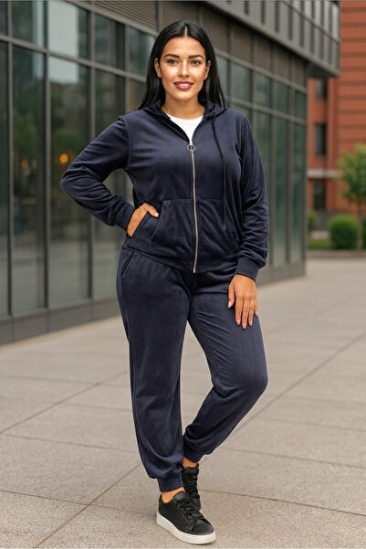 ihaoo Trening damă catifea negru