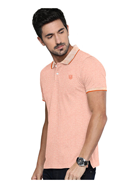 LAUREN SMITH Men’s Cotton Rich Polo T-shirt in Solid Colour
