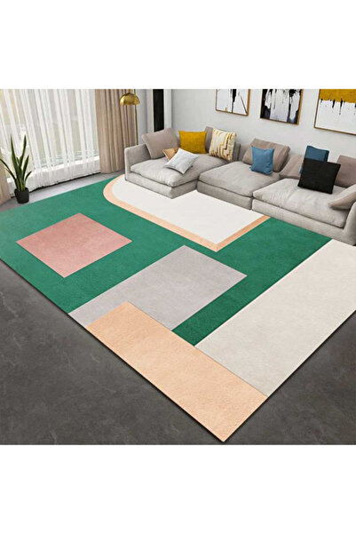 Yürük Home Makalo Lastikli Halı Örtüsü
