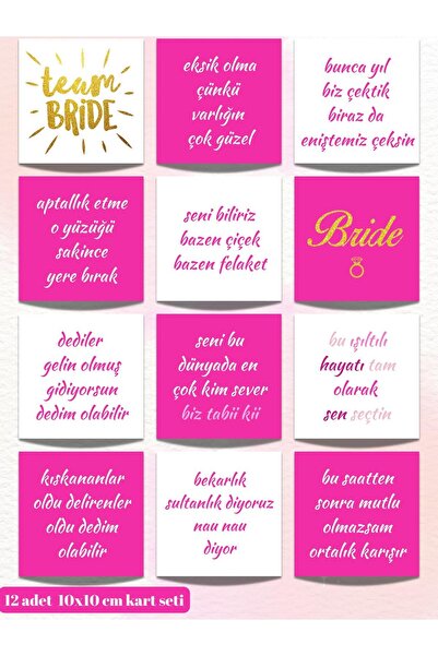 Bkmc Bachelorette Party Motto 12 Fun Cards Bride to Be Bride