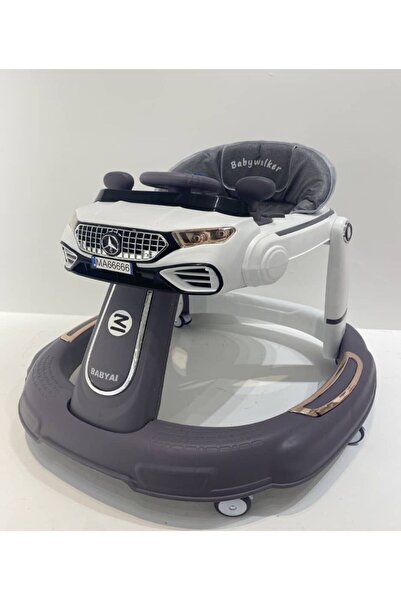 Baby Walker Adjustable with Music & Toys | Comfortable Seat & Safety Wheels for Infants