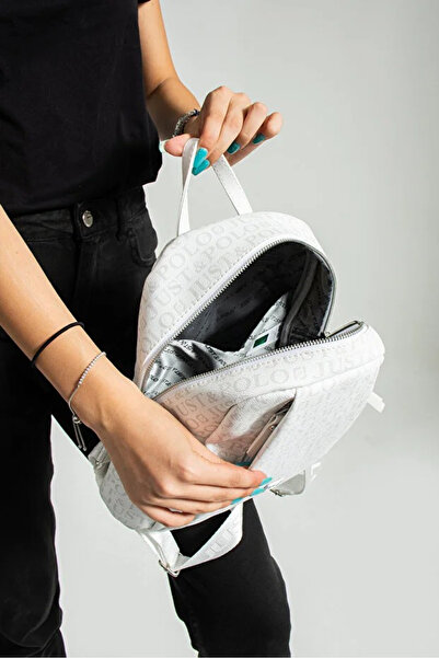 Just Polo Jp Polo Women's Original 9 Compartment Large Size Backpack Size: 28 X 33 cm