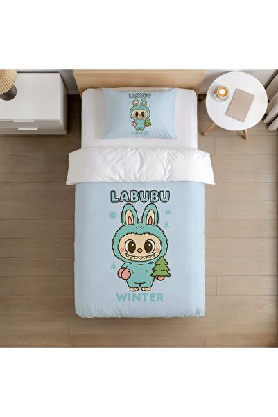 GC GÖKHAN CLUB طقم غطاء لحاف بتصميم لابوبو