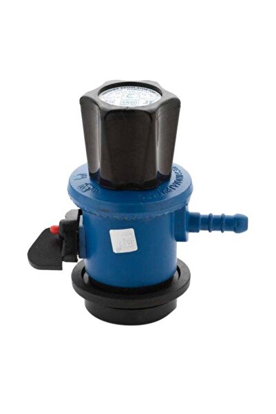Rawafd Gas Pressure Regulator 0-4 bar Black/Blue