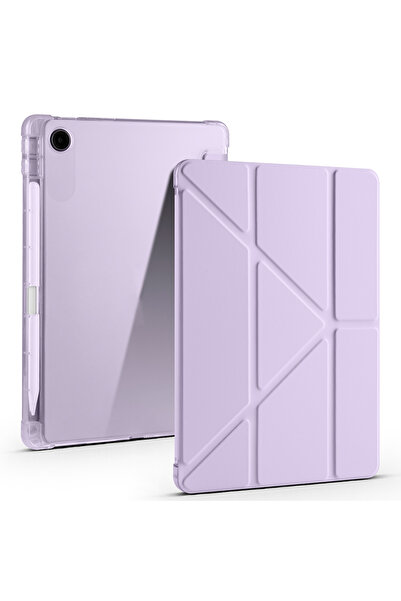 UnDePlus Lenovo Tab Tb-311Fu (Zaeh0039Tr) 10.1Inch Case Trifolding Case with Pen Compartment