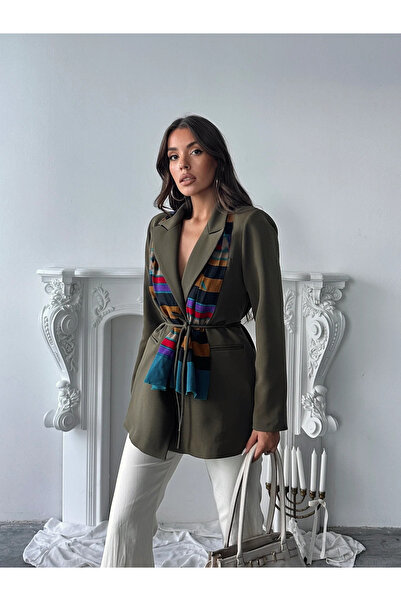 Bak'ap Premium Blazer Jacket με επένδυση και λεπτομέρεια με κορδόνια