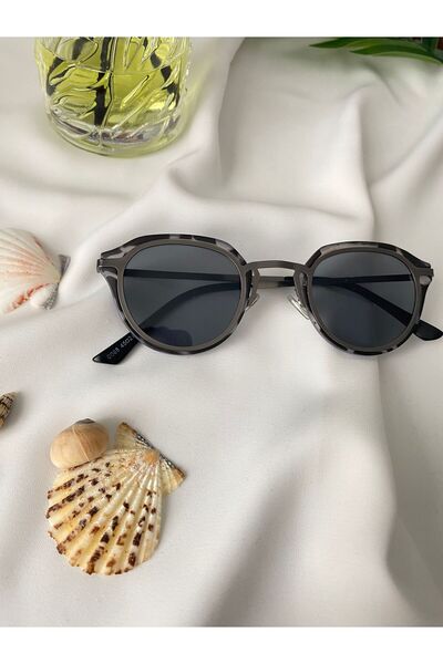 Erol Optik Retro Güneş Gözlüğü Unisex Yuvarlak