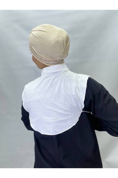 ALDAİR Plain Turtleneck Throated Combed Cotton Hijab Neck Collar -Bol 21474756