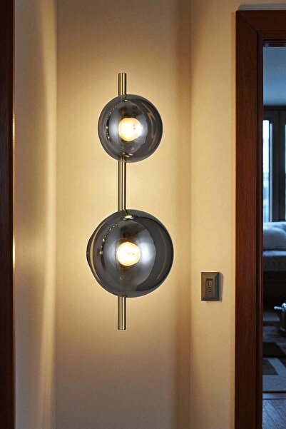 Renkoled Aydınlatma Modern Led Wall Lamp with 3 Color Lights, Decorative Wall Lamp for Living Room, Room, Kitchen, Hallway
