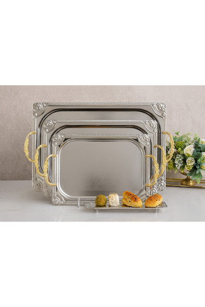 Dania Luxury hospitality tray set - 3 pieces in different sizes