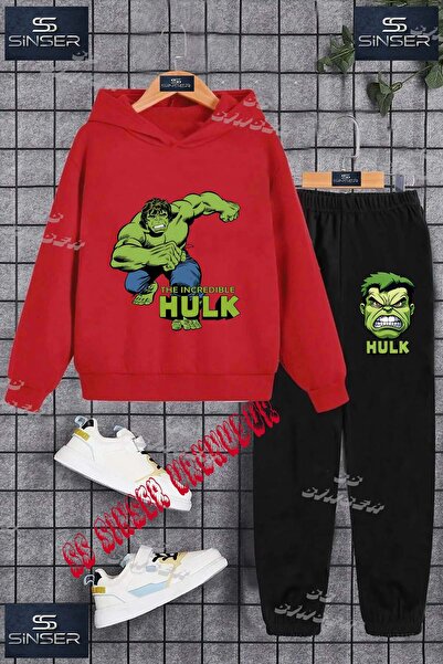 SS SİNSER Set de trening cu hanorac imprimat pentru copii, unisex, cu textul ...