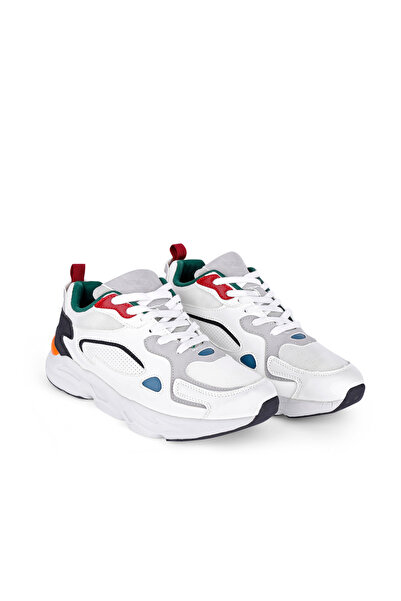 COUP Men Flexible Daily Laceup Casual Shoes - White