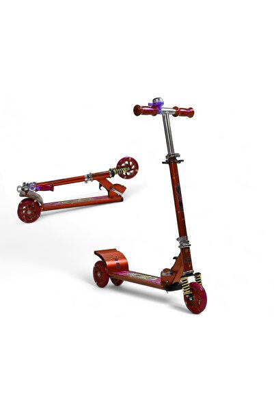 ALBADER Kick Scooter, PVC Wheel Scooter City Roller, Klappbar Roller, Aluminum Scooter Adjustable Height
