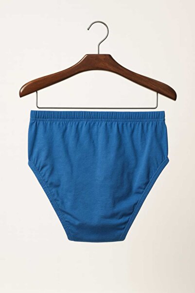 enmodaiçgiyim 20 штук 100% бавовняних чоловічих трусів Saks синього кольору – дихаючі, зручні