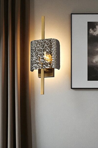 Renkoled Aydınlatma Modern Led Wall Lamp with 3 Color Lights, Decorative Wall Lamp for Living Room, Room, Kitchen, Hallway
