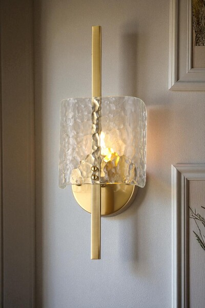 Renkoled Aydınlatma Modern Led Wall Lamp with 3 Color Lights, Decorative Wall Lamp for Living Room, Room, Kitchen, Hallway