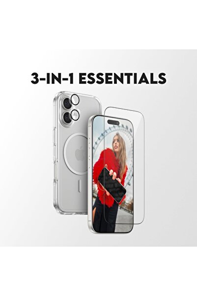 CARE by PanzerGlass® PanzerGlass Explorer 3-in-1 Protection Bundle for iPhone 17