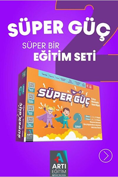 Artı Eğitim Yayınları 2. SINIF SÜPER GÜÇ EĞİTİM SETİ