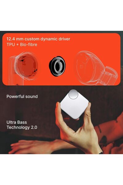 cmf by NOTHING Buds 2a Wireless Earbuds – Bluetooth 5.4 Earphones with AI Noise Reduction, Ultra-Low Latency, 35-