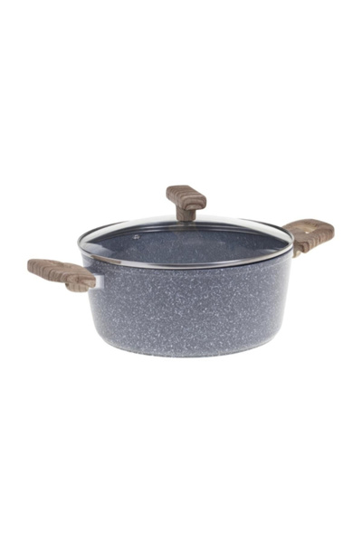 Five Simply Smart Nature Forged Aluminium Casserole Dish with Lid 24 cm
