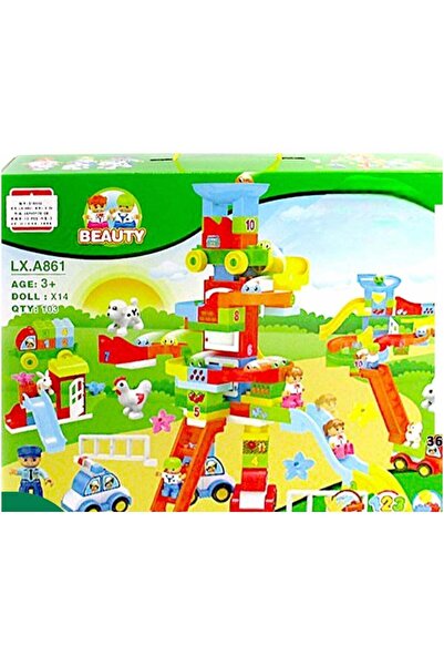 Toybox مجموعة مكعبات بناء تعليمية DIY للأطفال