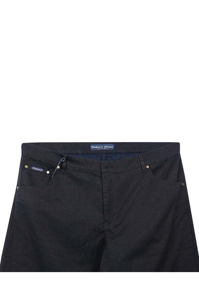 tambattal Büyük Beden Gabardin Pantolon Baskılı Düşük Bel (Geniş Rahat Kalıp)