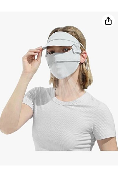 Hope UV Protection Face Cover, Women UV Face Mask with Sun Visor UPF 50+ Full Face Sun Protectio