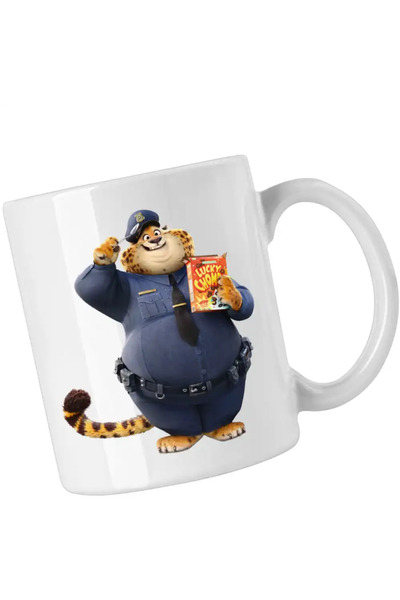OEM Zootopia Mug Gheruta Tiger Cop