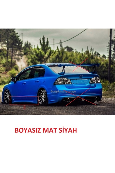 Bodykitartgarage FD6 MARŞPİYEL TAKIM(BOYASIZ)FİBERGLASS