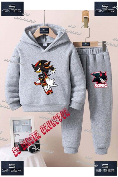 SS SİNSER Set de trening cu hanorac cu imprimeu special pentru copii, unisex,...