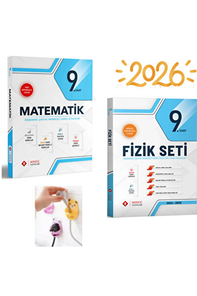 paraf yayınları Sonuç Yayınları 2026 9. Sınıf Fizik + Matematik Fasikülleri 2...
