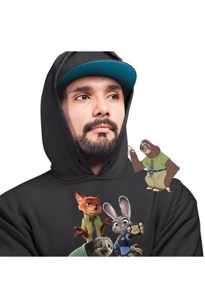 OEM Men's Hoodie Zootopia Judy Nick Flash