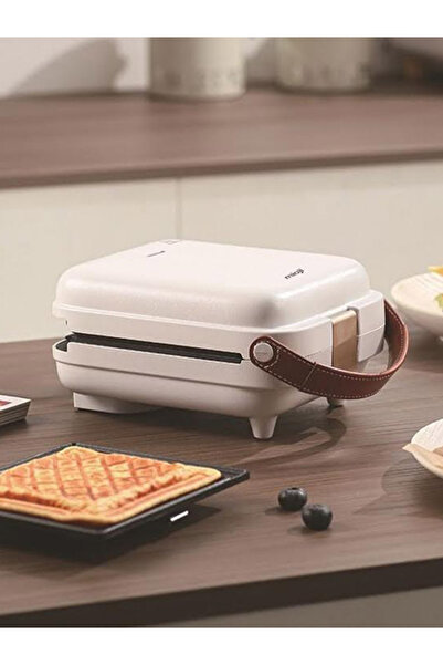 moryconcept Mioji Mio Wt2 Multi-Function Waffle and Toast Maker – 3 Different Plates, Non-Stick, Compact Design