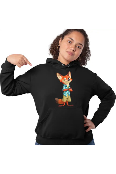 OEM Women's Hoodie Zootopia Nick Wilde