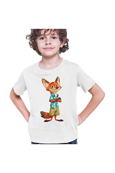 OEM Tricou Copii Baieti Zootopia Nick Wilde