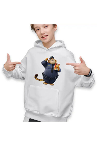 OEM Hanorac Copii Baieti Zootopia Gheruta Tigru Politist