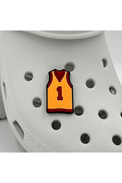 Crocs Terlik Süsü ve Aksesuarı , Çanta Süsü –  3D Basket Forması Figür Logo A...