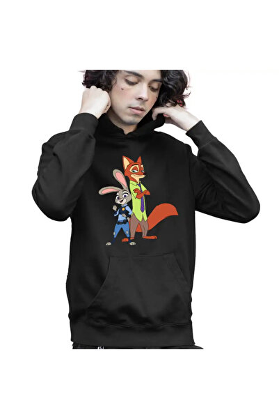 OEM Hanorac Copii Baieti Zootopia Nick Judy Parteneri