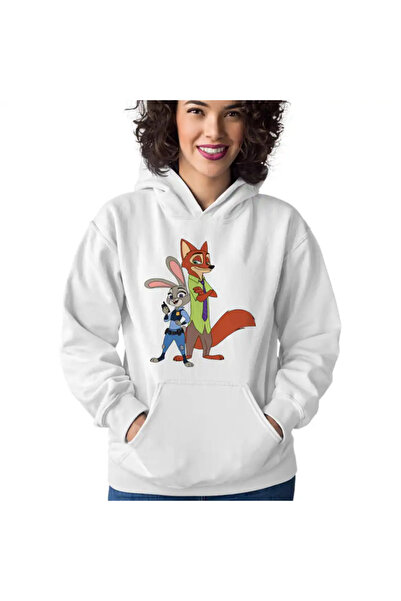 OEM Hanorac Femei Zootopia Nick Judy Parteneri