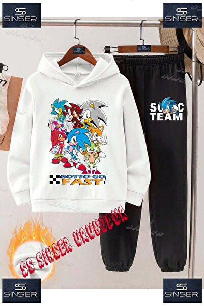 SS SİNSER Dječja unisex "SONIC GOTTO FAST MULTI" specijalna Štampano trenerka...