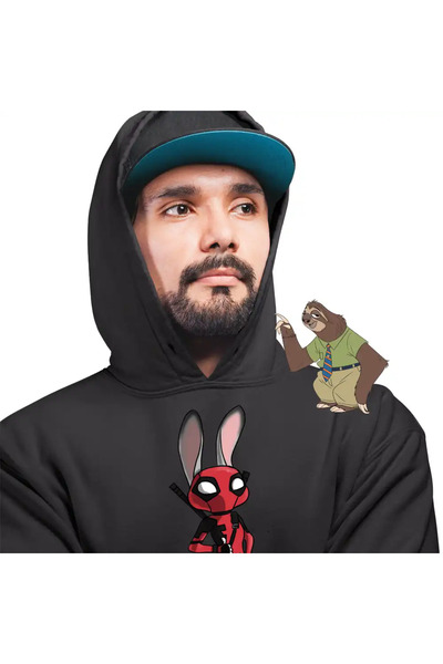 OEM Men's Hoodie Zootopia Judy Deadpool