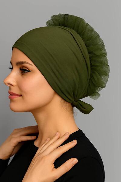 ALDAİR Hijab Ruffled Bonnet-Fif2512