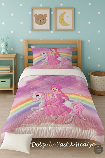 Talia Home Дитячий ковдра з принтом принцеси TLAG-268