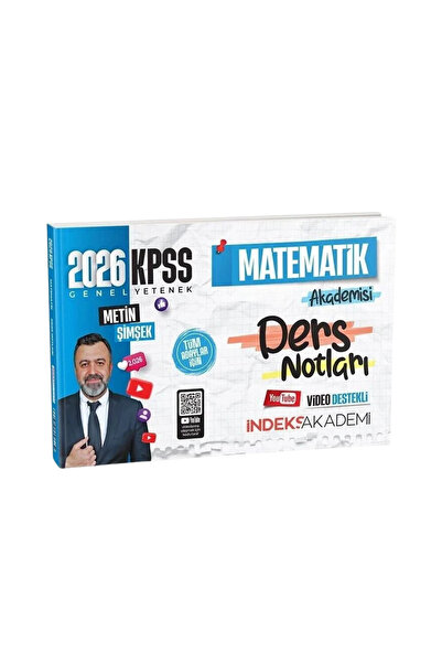 İndeks Akademi 2026 KPSS Matematik Akademisi Tüm Adaylar İçin Video Ders Notl...