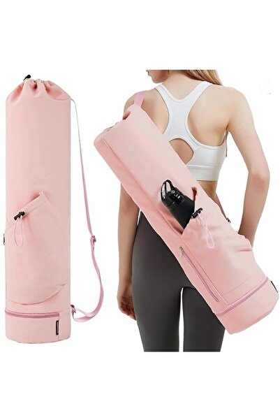 Hope Yoga Mat Bag, Waterproof Yoga Mat Carrier Bag, with Adjustable Strap and Bottom Storage Com