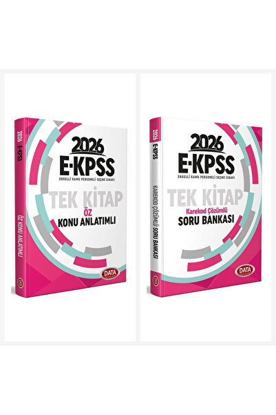 Bi bigelio Data 2026 EKPSS Konu Anlatımlı + Soru Bankası 2 li Set Data Yayınları