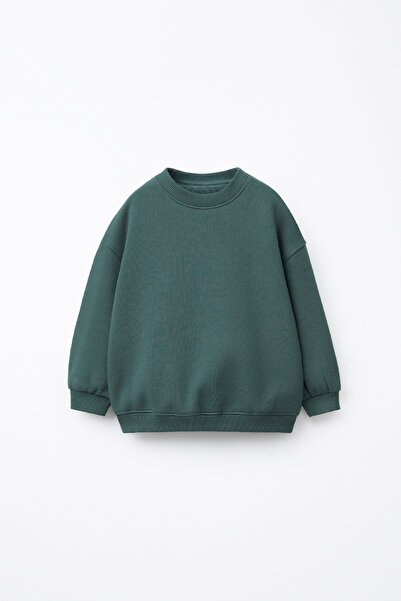 c.c.l. coccolin kids baby clup 3 Thread Fleece Oversize Children's Unisex Basic Sweatshirt