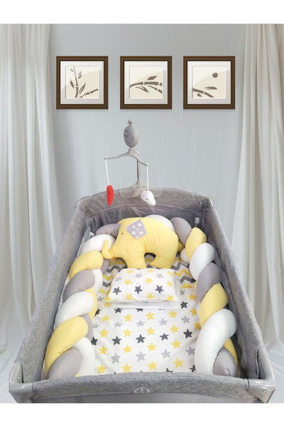 Home Braided Park Crib Baby Sleeping Set