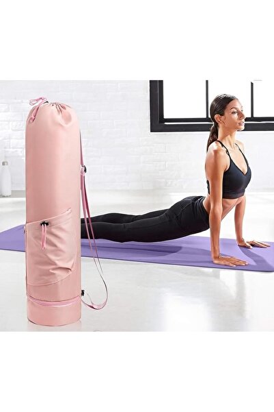 Hope Yoga Mat Bag, Waterproof Yoga Mat Carrier Bag, with Adjustable Strap and Bottom Storage Com