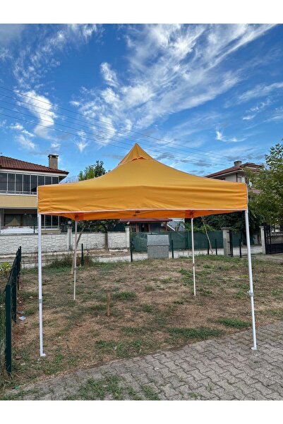 İKİZLER BRANDA 3x3 Gazebo Çadır – Tente – Taziye Çadırı – Bahçe, Balkon, Teras ve Organizasyon Çadırı